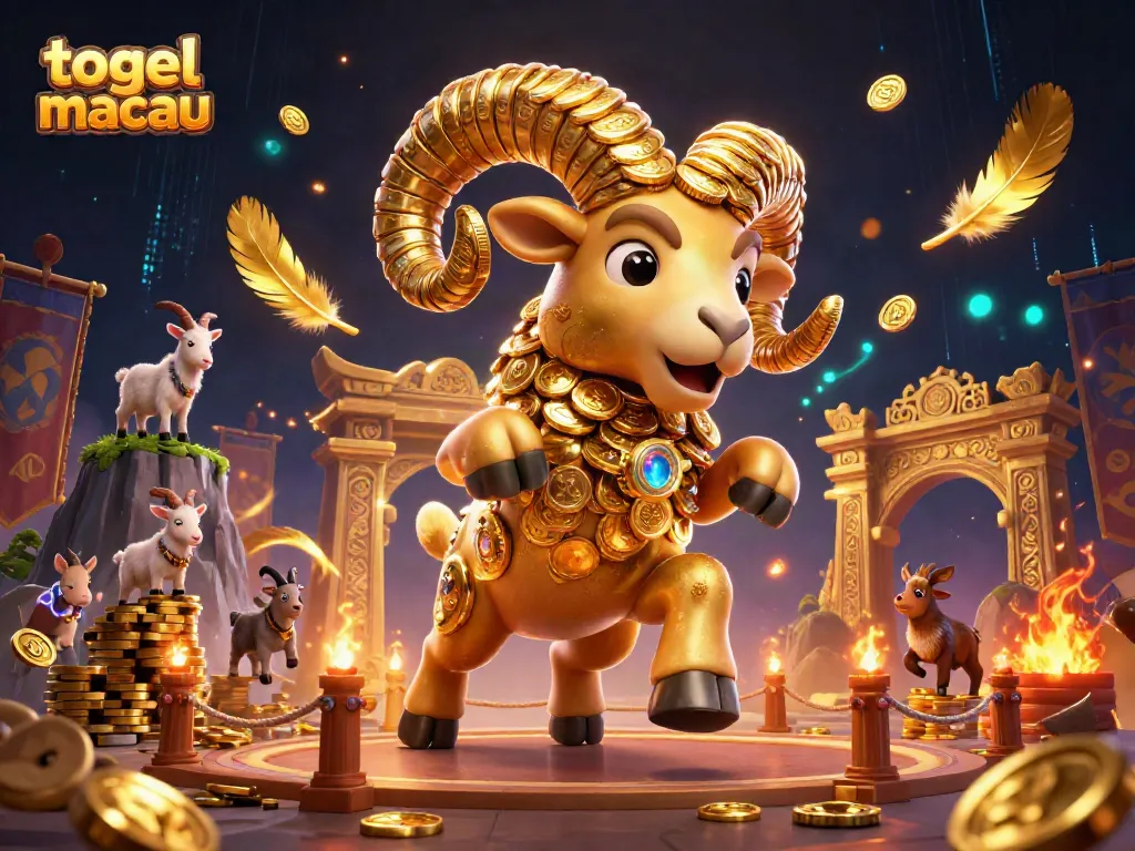 Experience thrilling togel macau action with golden ram at a vibrant casino arena.
