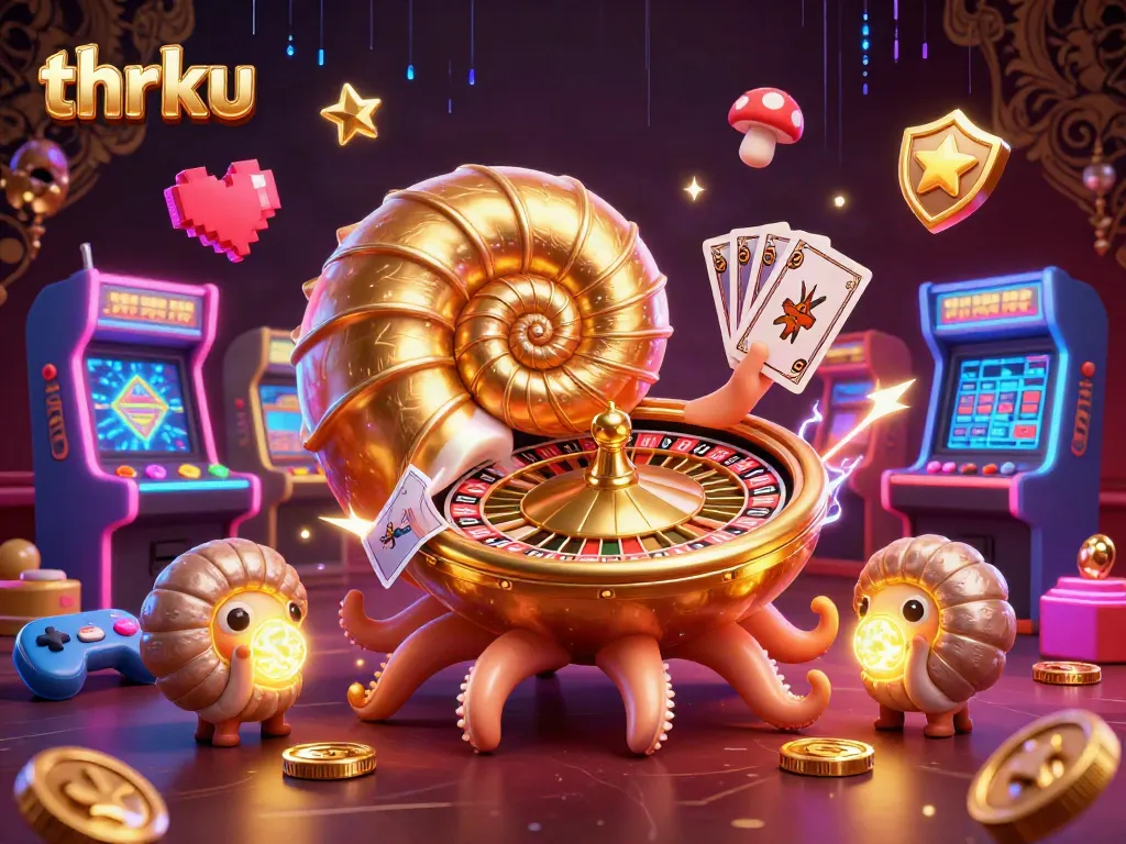 Engage in thrilling gameplay at thrku with vibrant 3D characters and arcade elements.