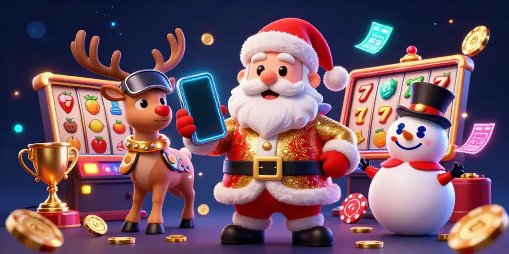 Engage with qqmacan and experience the excitement of jackpot slots in a vibrant 3D casino scene.