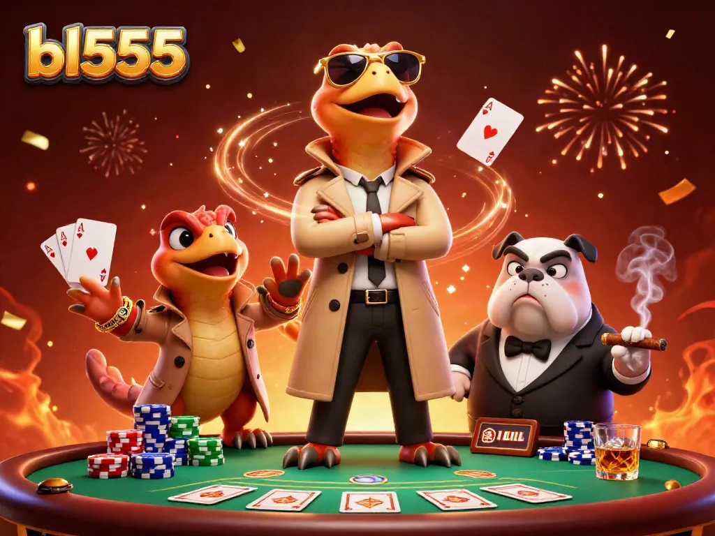 Experience thrilling gameplay with bl555 as raptors and bulldog entertain at a VIP casino lounge.