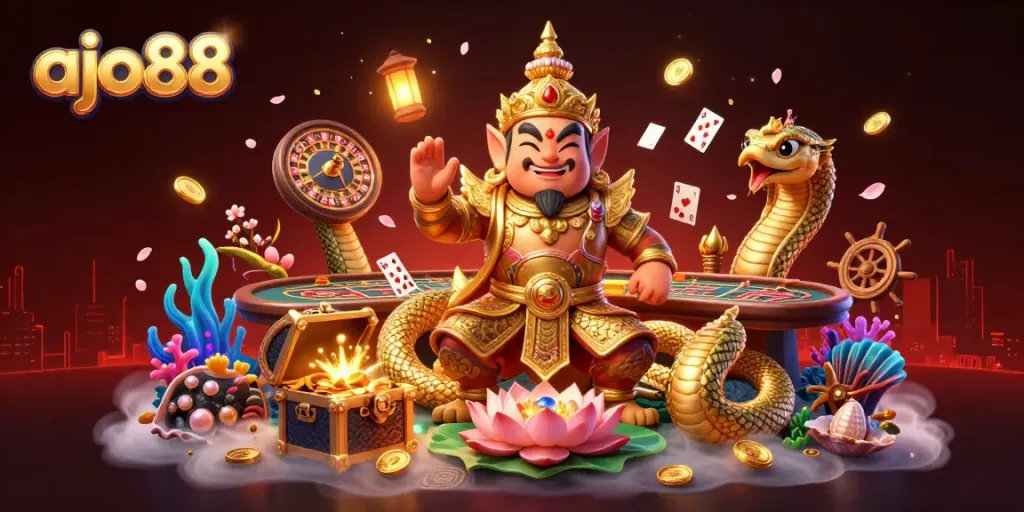 Buruan ajak keberuntungan dengan ajo88, permainan kasino langsung yang interaktif dan audiovisual dengan dealer profesional.