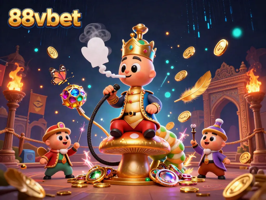 Experience thrilling action at 88vbet with captivating characters and vibrant casino elements.