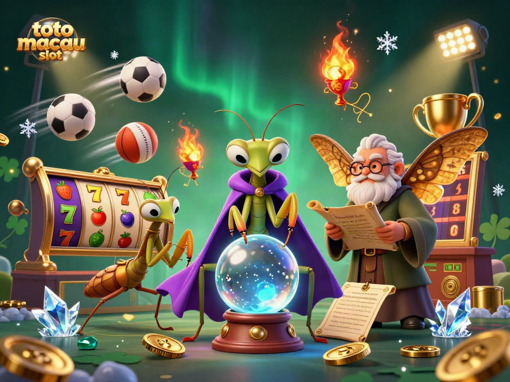 Permainan toto macau slot yang menarik dengan gambar karakter 3D yang membantu pemain meraih keberuntungan.