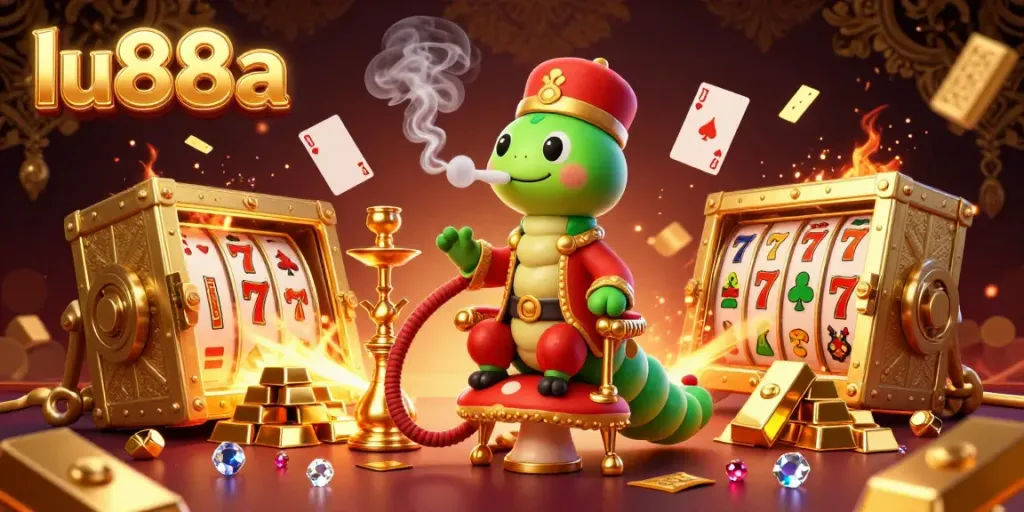 Experience the excitement at LU88 by winning jackpots with vibrant slot reels and treasures.