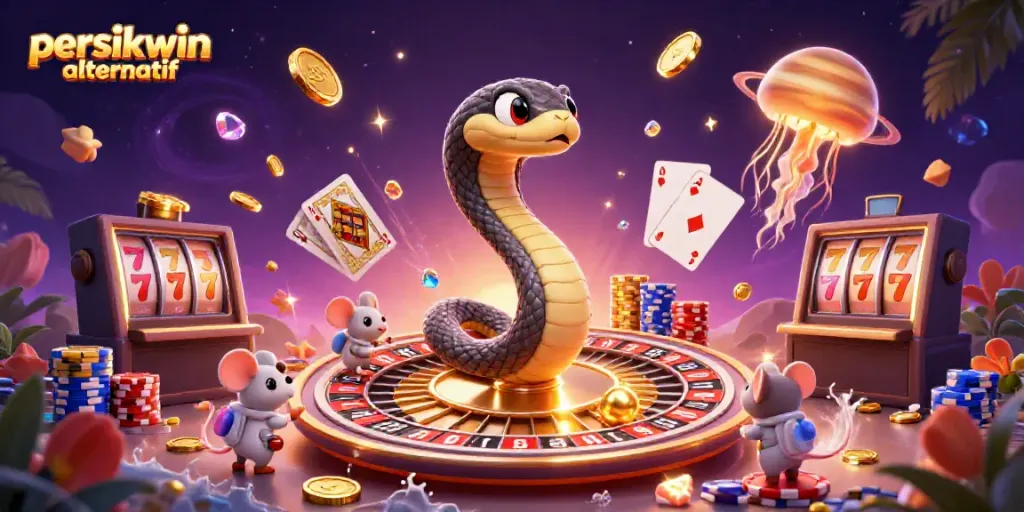 Menangkan permainan dengan taruhan di persikwin alternatif dalam ilustrasi kasino 3D yang menakjubkan.